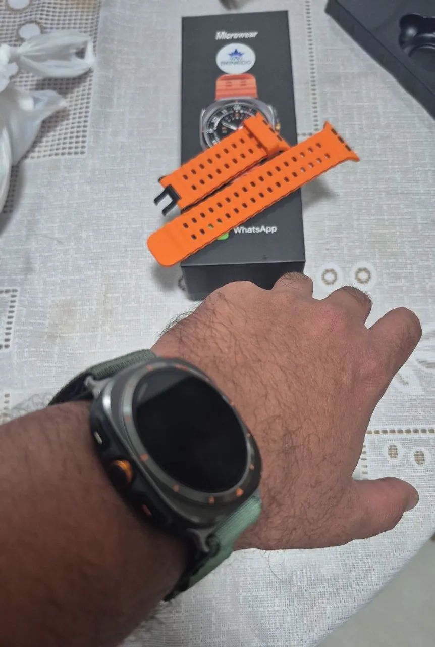 Watch Ultra, com pulseira extra. - Foto 3