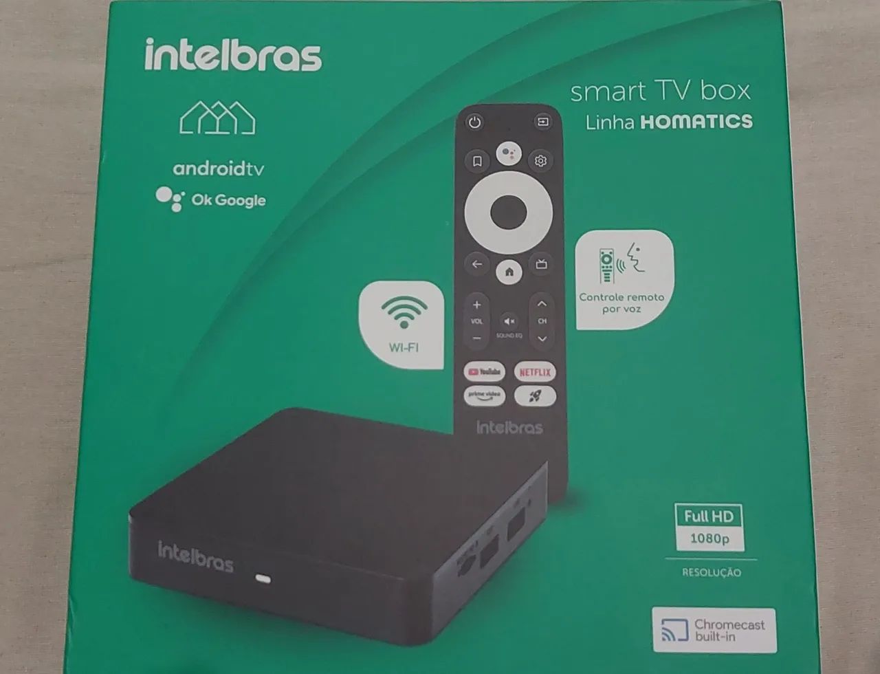 Tv Box Intelbras Novo