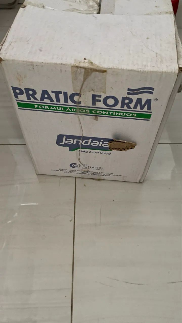 1500 Folhas Formulário Continuo 80 colunas