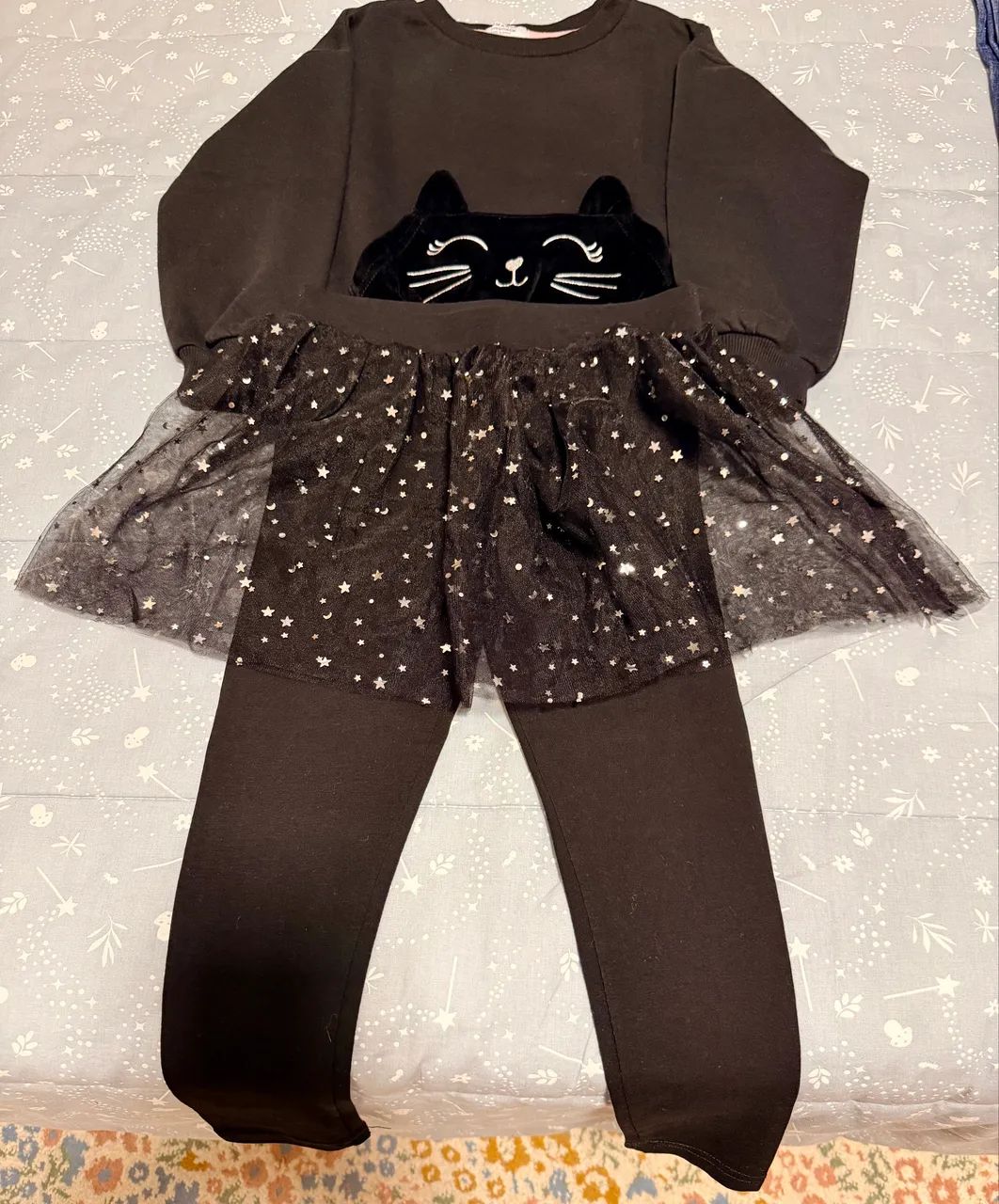 Conjunto Infantil Gatinho