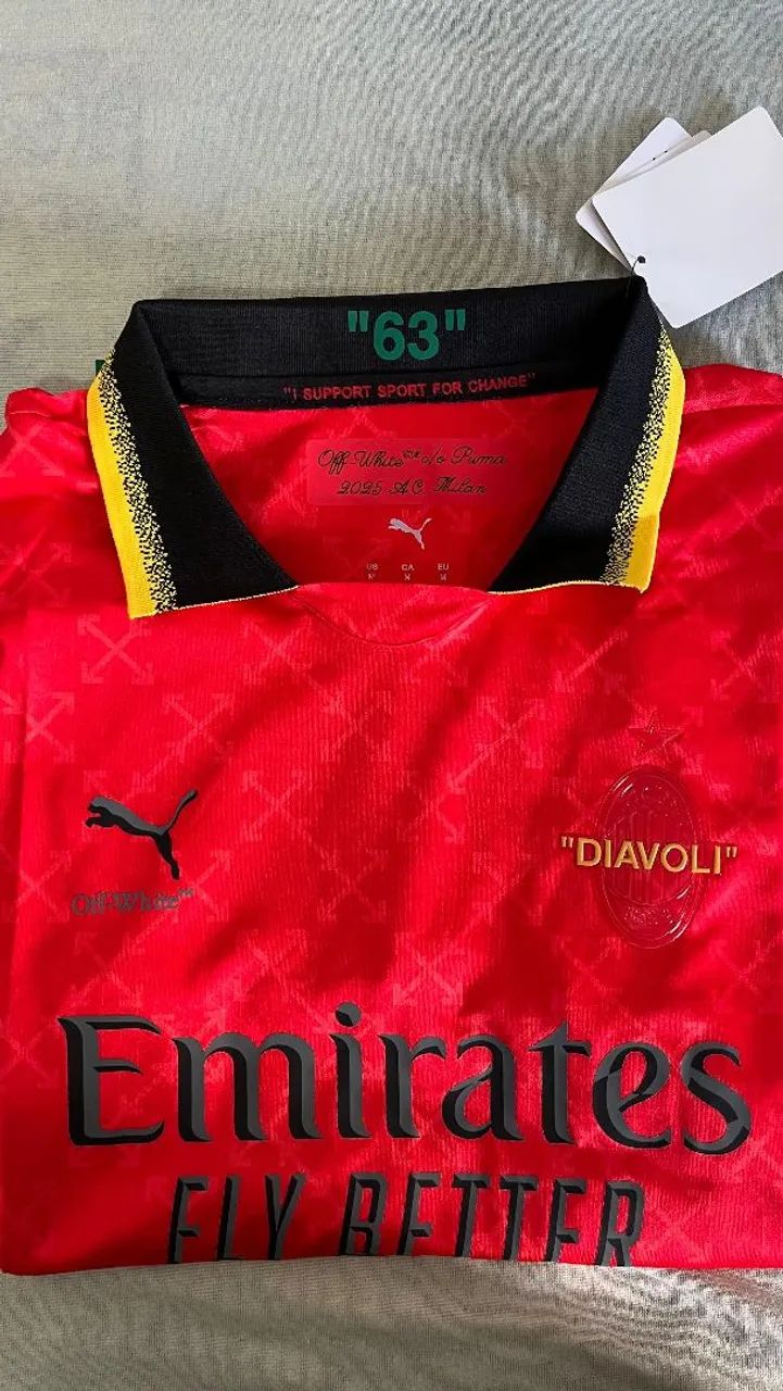 camisa do milan