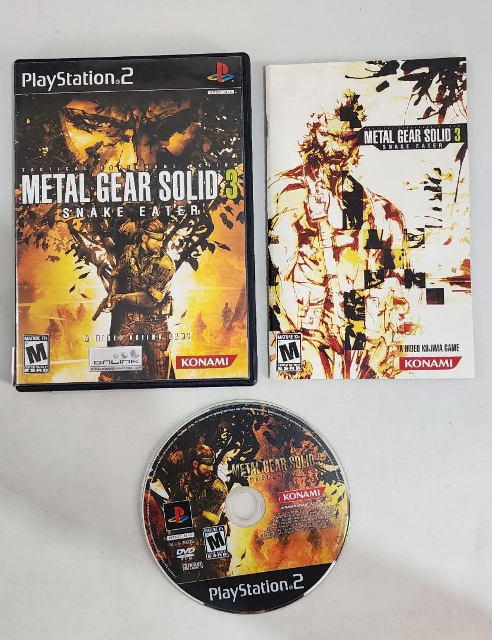 Metal Gear Solid 3- Snake Eater PS2