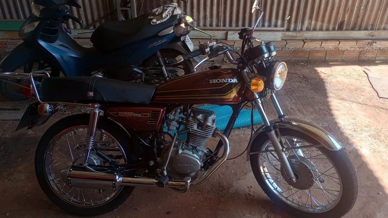 Honda ML 125 ano 1982 restauranda - Foto 5