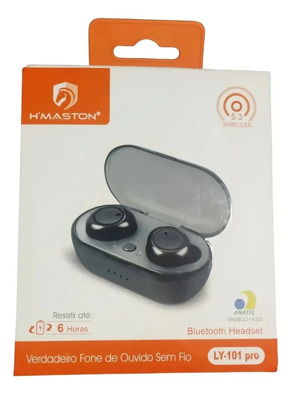 Fone de ouvido sem fio bluetooth H-maston  - Foto 4