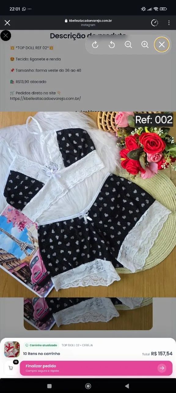 Pijama feminino  - Foto 4