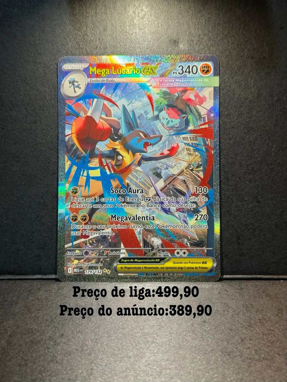 Vende-se carta Pokémon 