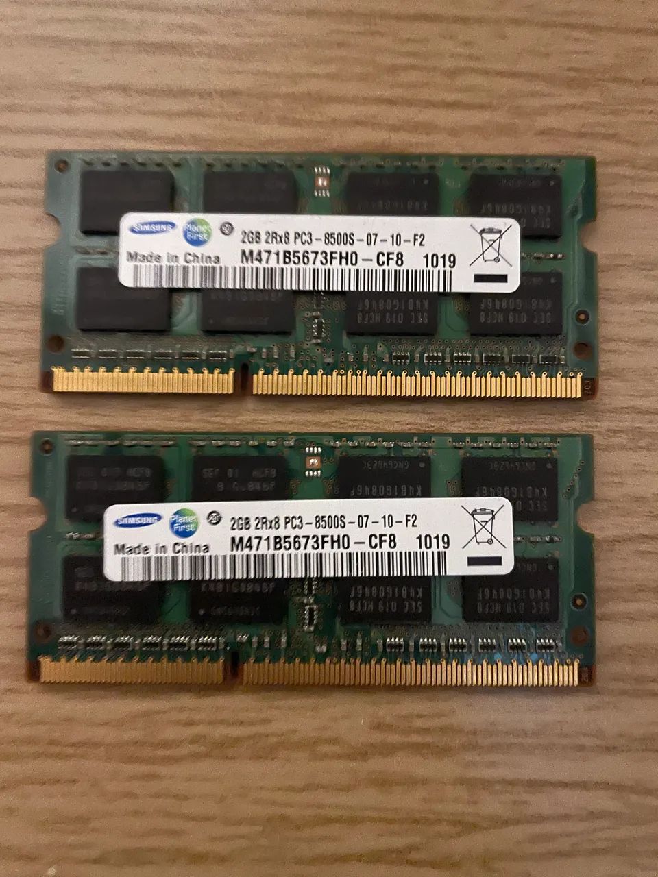 Memória Notebook DDR3 4 GB 2x2GB
