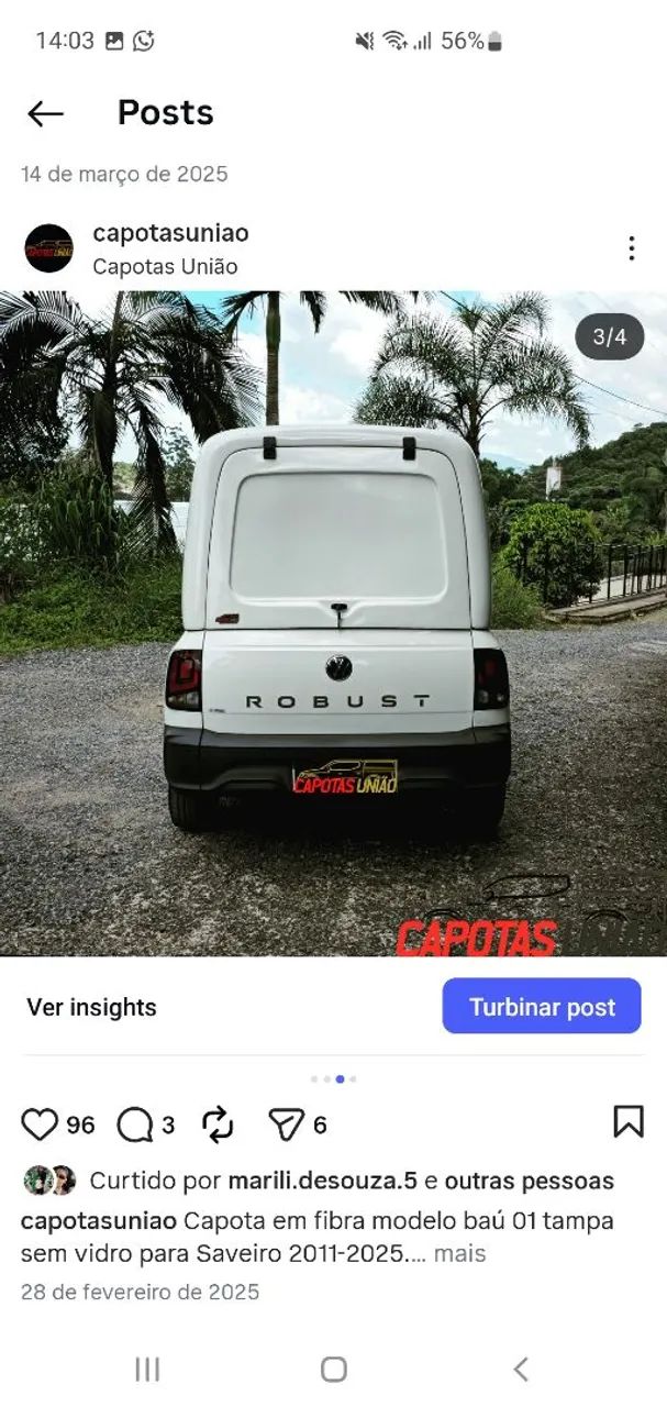Venda de Capotas em fibra entre em contato no WhatsApp 47 3436-7405 