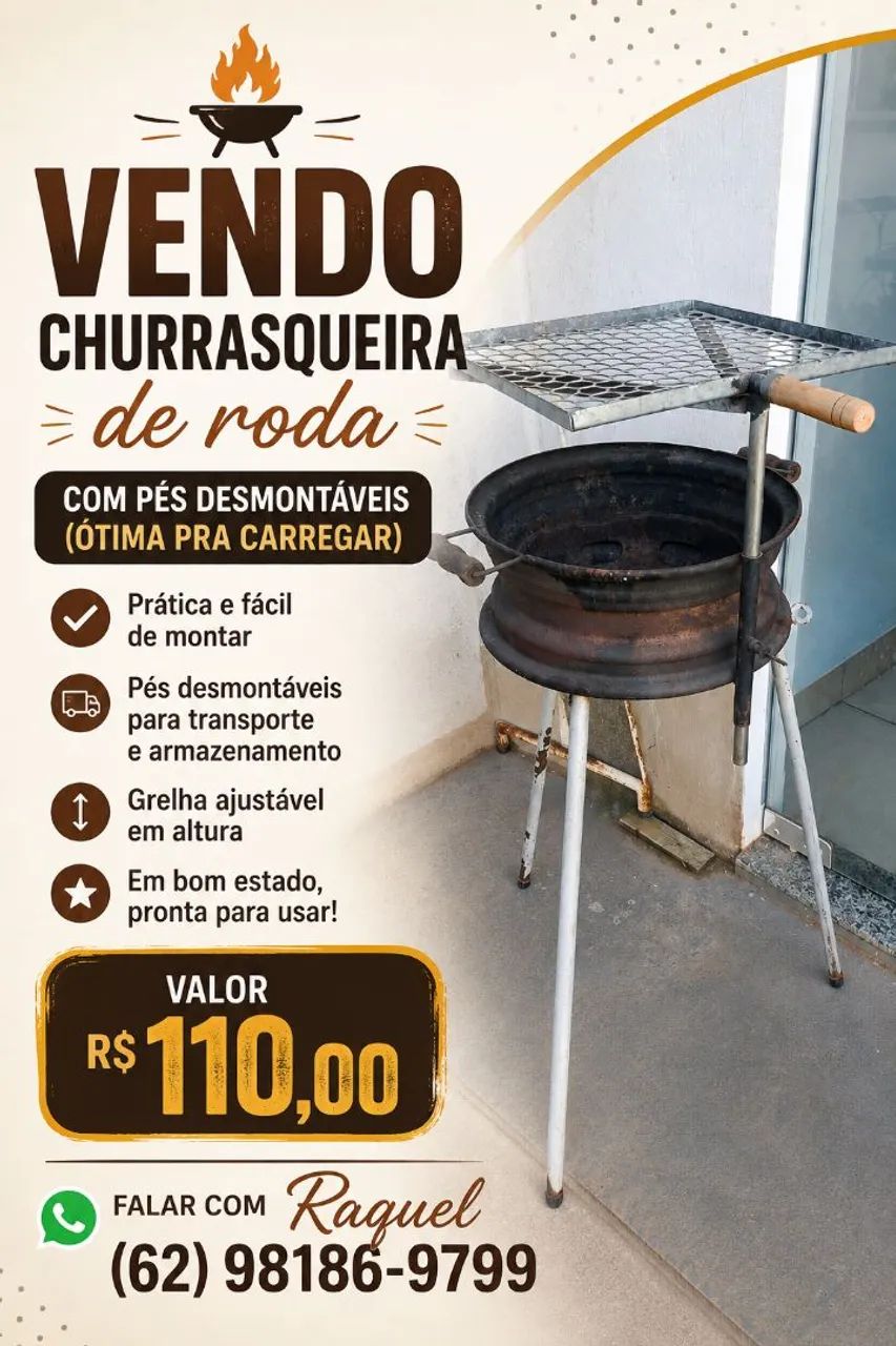 Churrasqueira de Roda