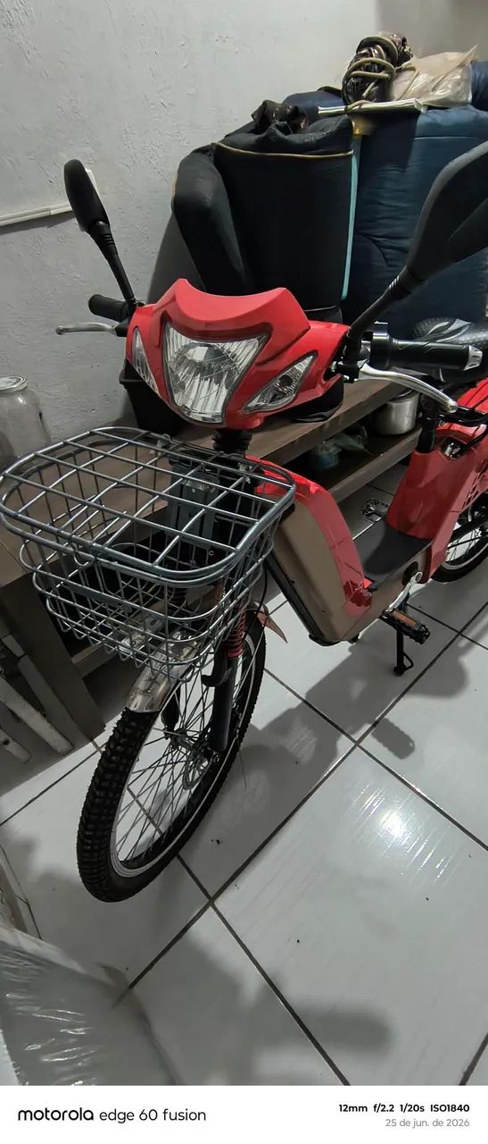 Bicicleta elétrica nova  - Foto 3