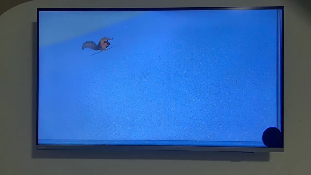 TV Philips 50 Polegadas com Defeito na Tela - Para Conserto ou Peças - Foto 4