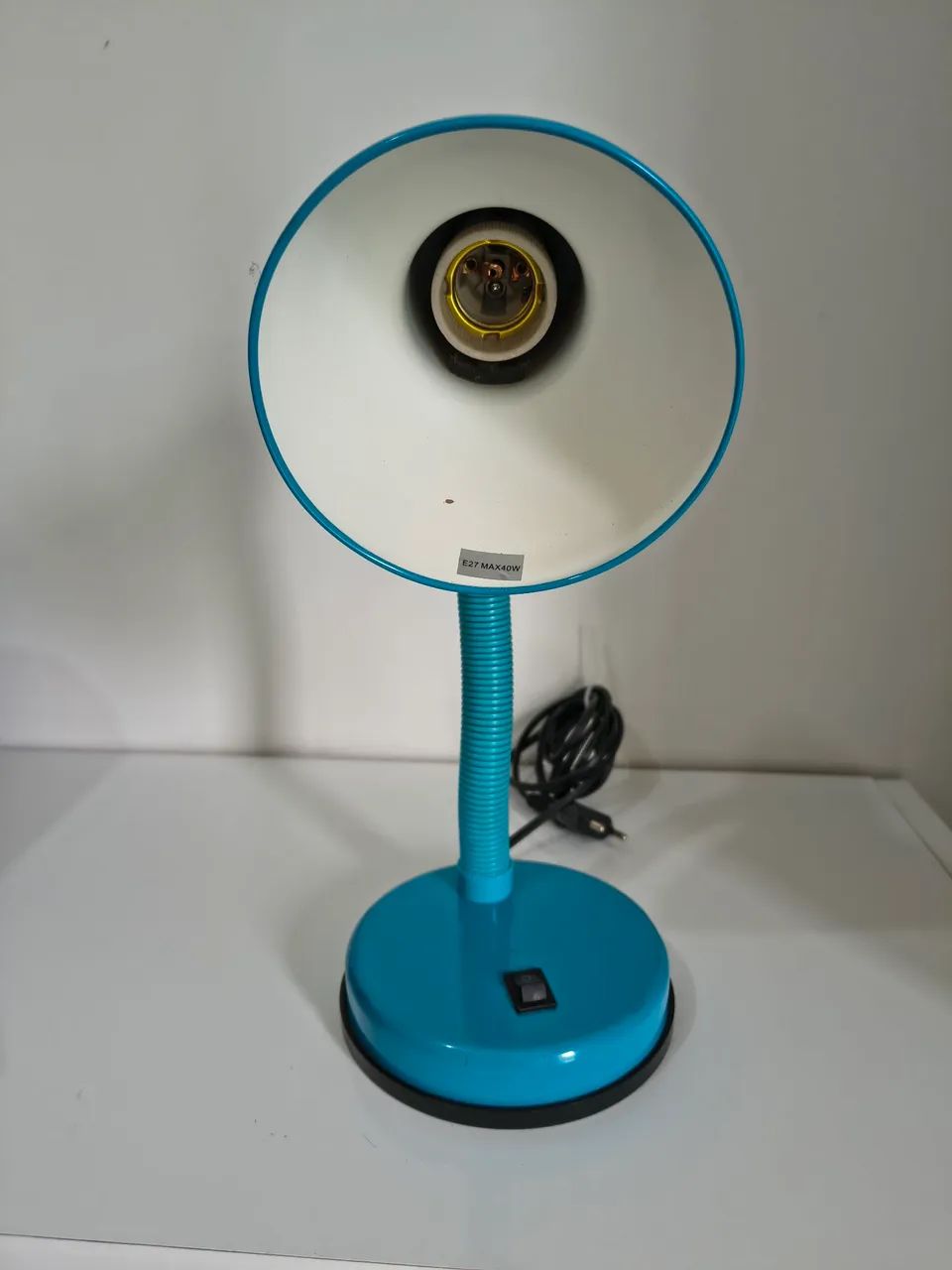 Luminária Tok Stok azul  - Foto 3