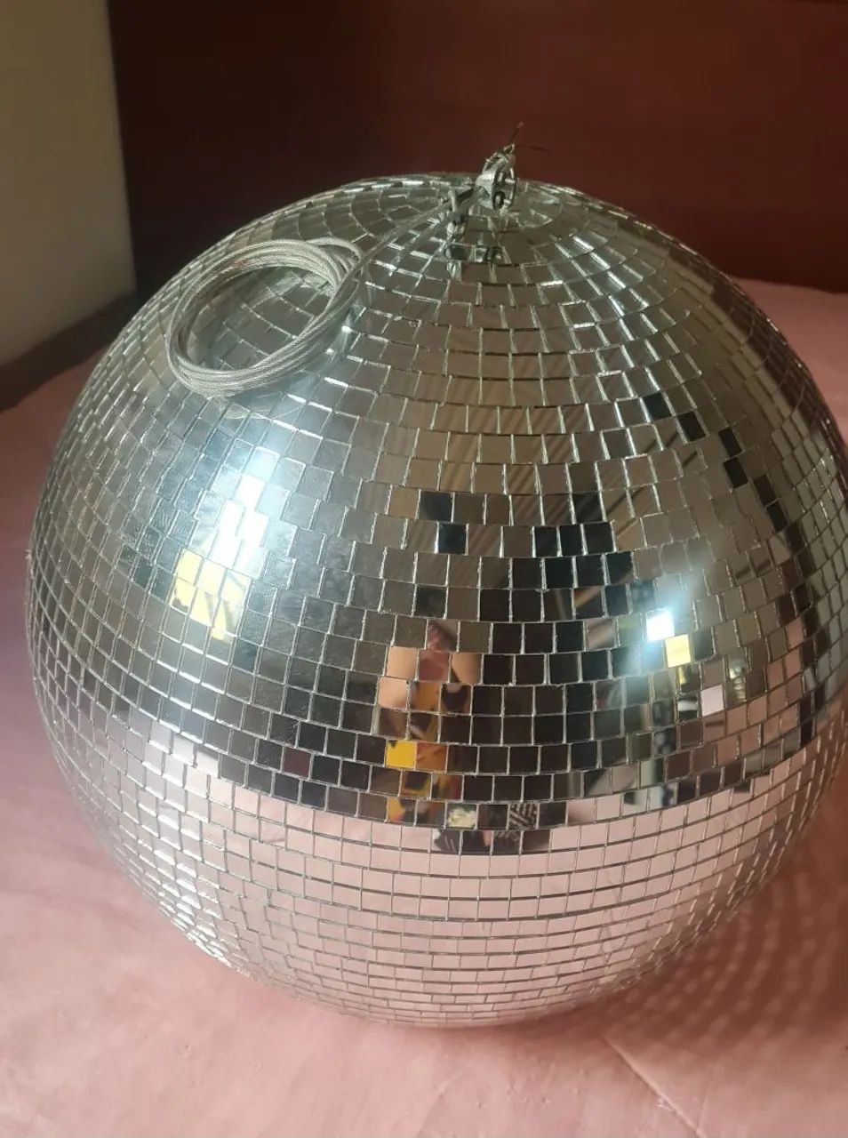 Bolas prata p decoração 