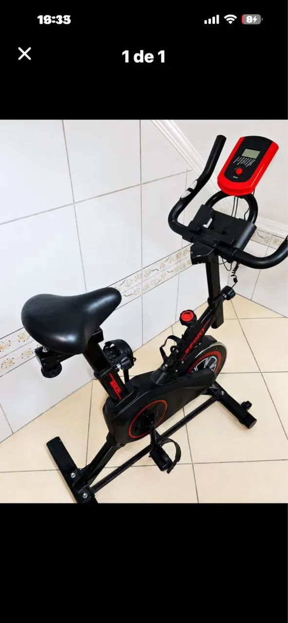 Bicleta de academia 
