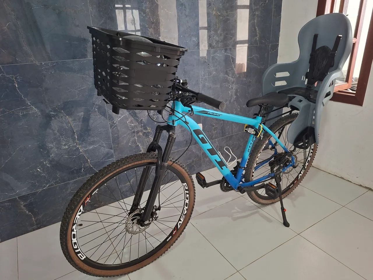 Bicicleta GTI Roma Azul - Foto 3