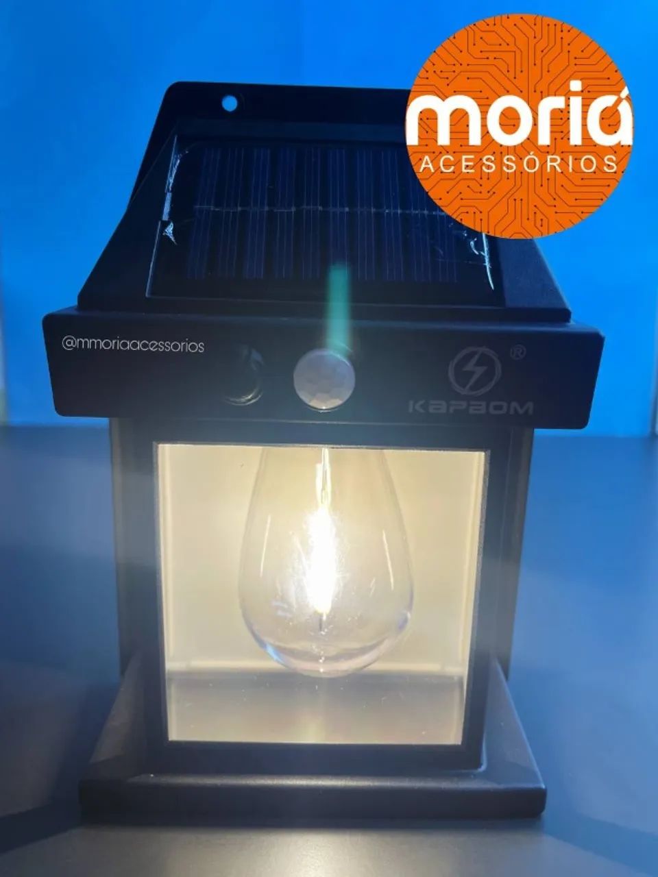Luminária Led Solar com Detector de Movimentos - Foto 2