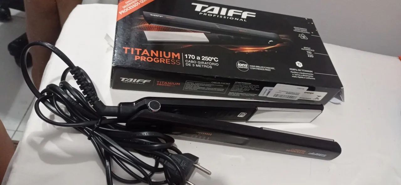 Chapinha Taiff Titanium Progress + selagem