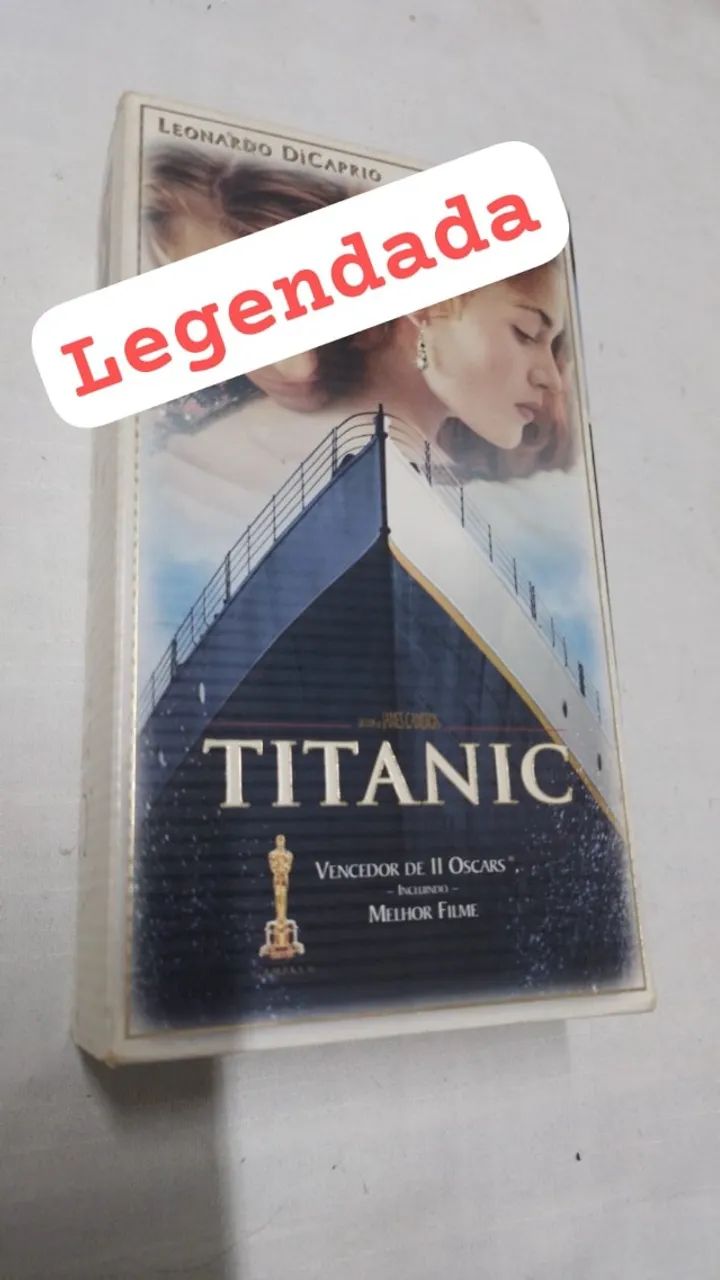 VHS Box Duplo Titanic - Legendado ( 25107 ) - Foto 2
