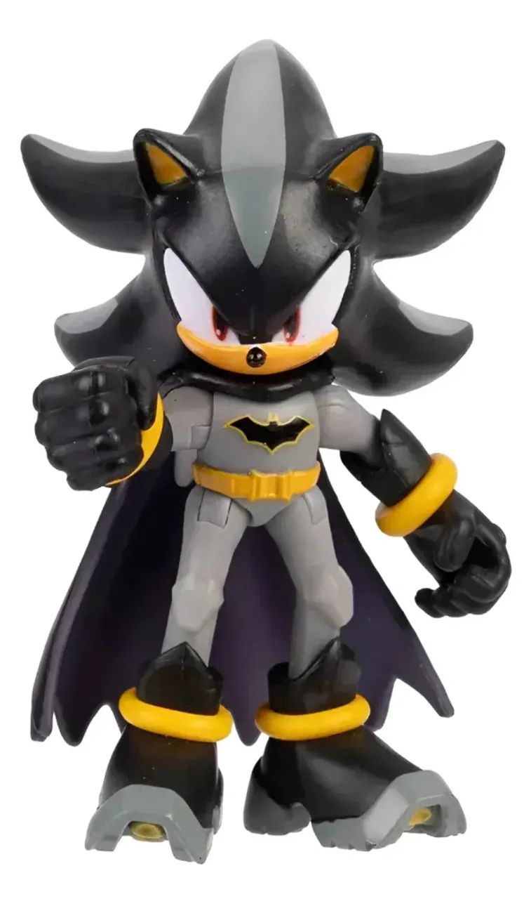 Boneco 6cm Articulado Shadow Batman Sonic Warner - Foto 2