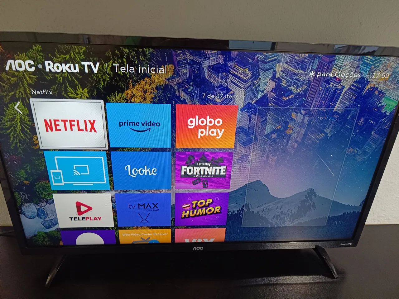 Tv SMART 32 polegadas AOC 