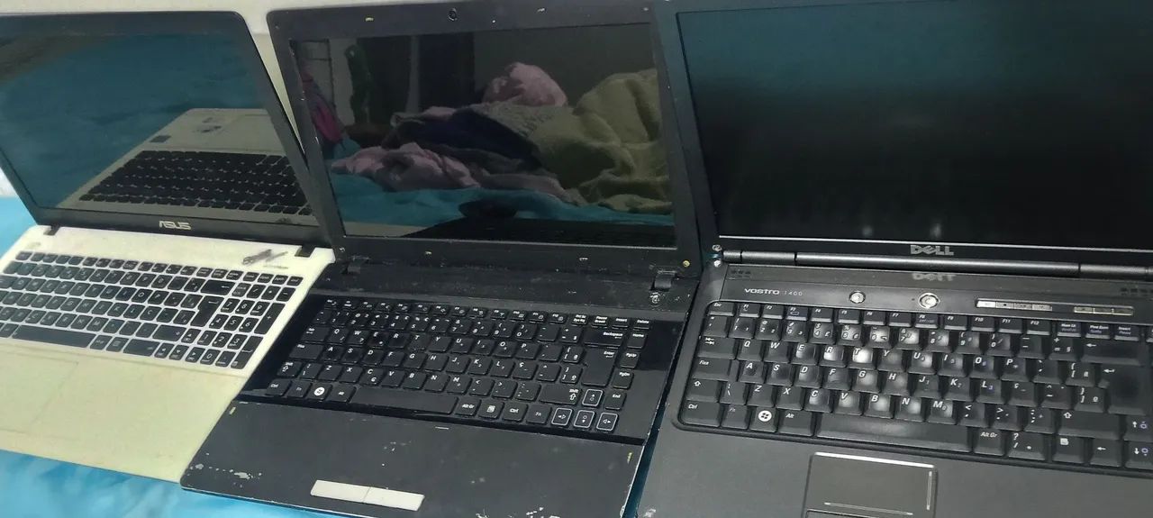 Vendo três notebook Dell Samsung Asus - Foto 3