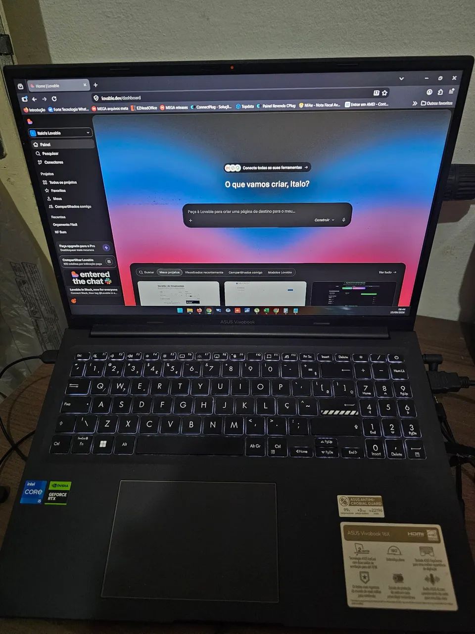 Notebook Asus Vivobook x16 - Foto 5