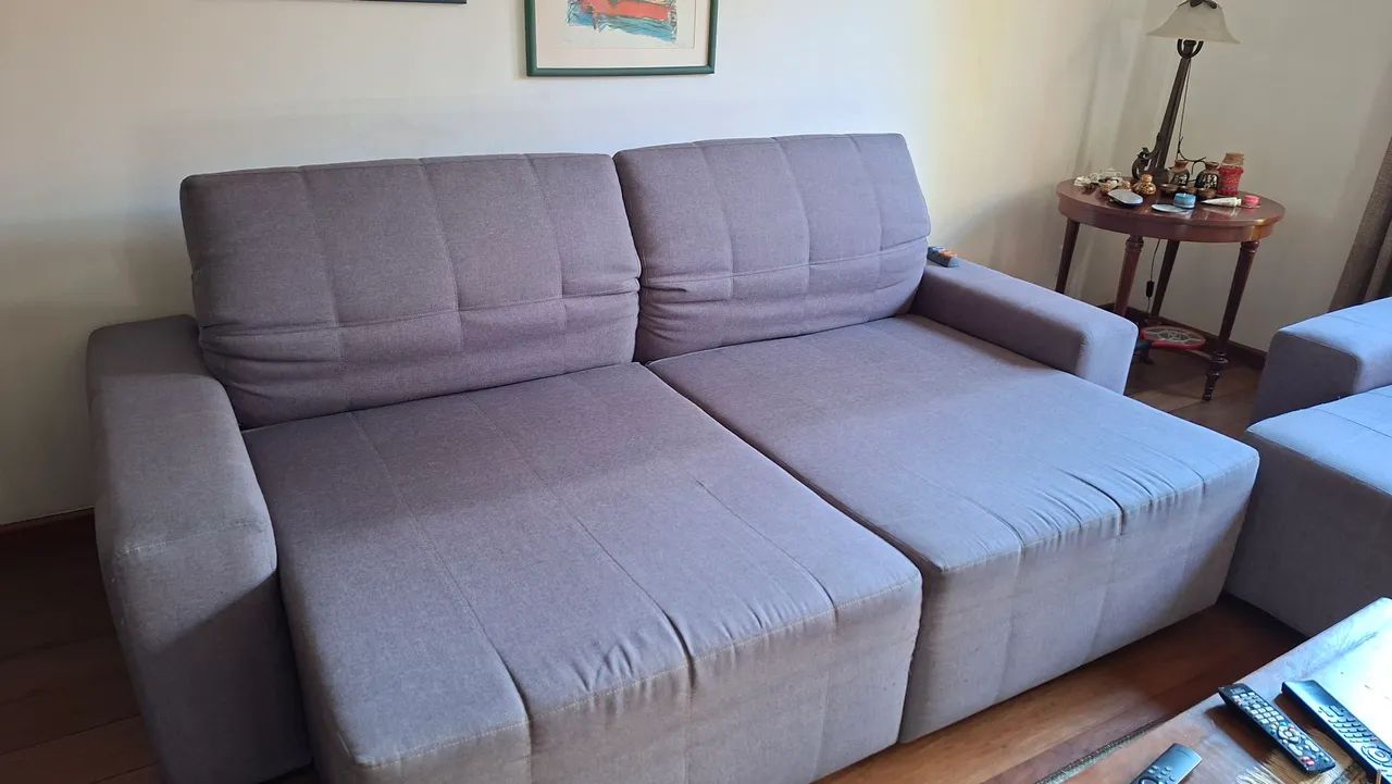 Sofá retrátil de 4 lugares - Foto 3