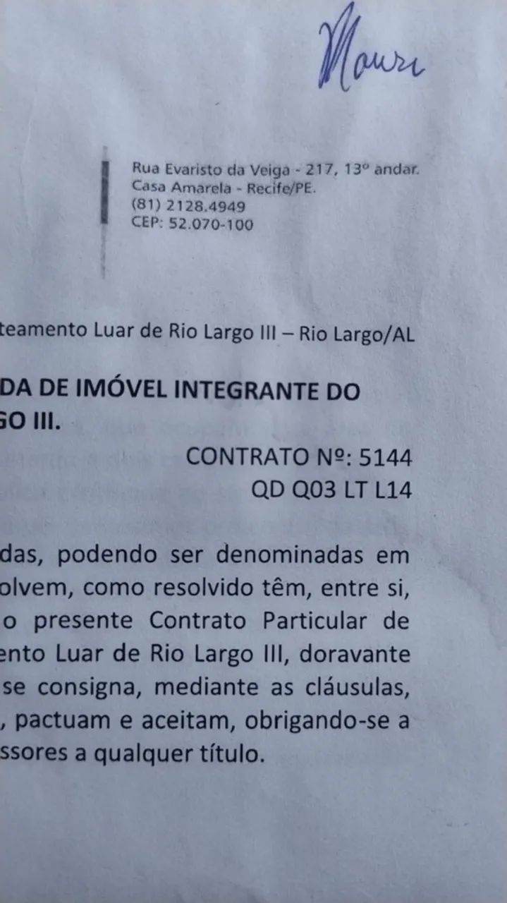 Repasso Lote em Rio Largo 3 - Foto 2