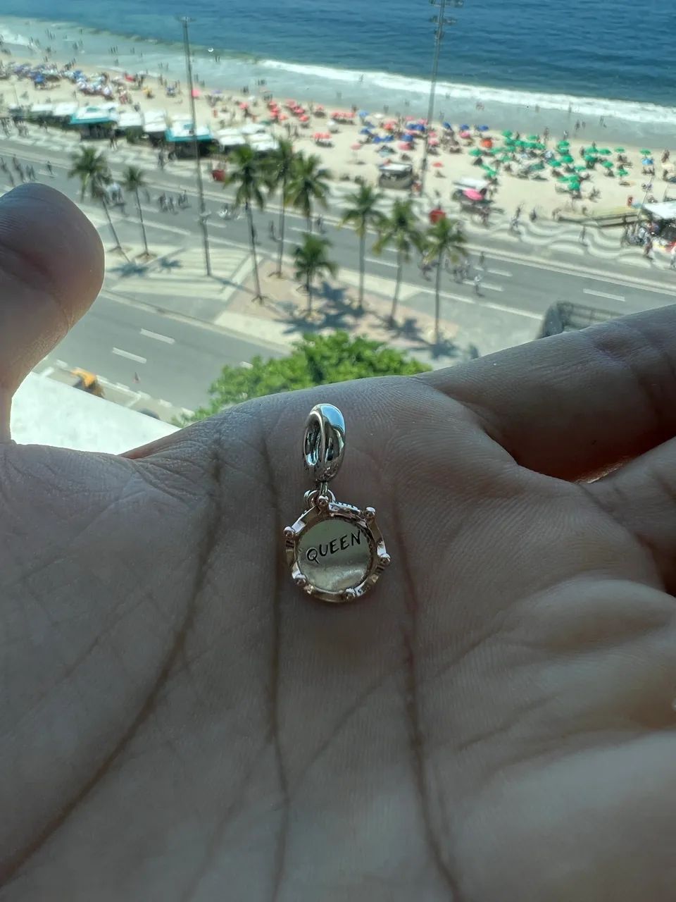 Pingente pandora pendente coração da rainha - Foto 2