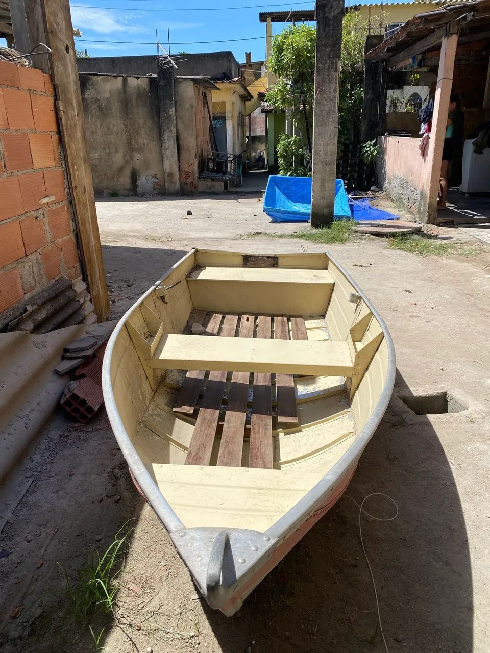 ? BARCO DE ALUMÍNIO À VENDA - ÓTIMO ESTADO - Foto 6