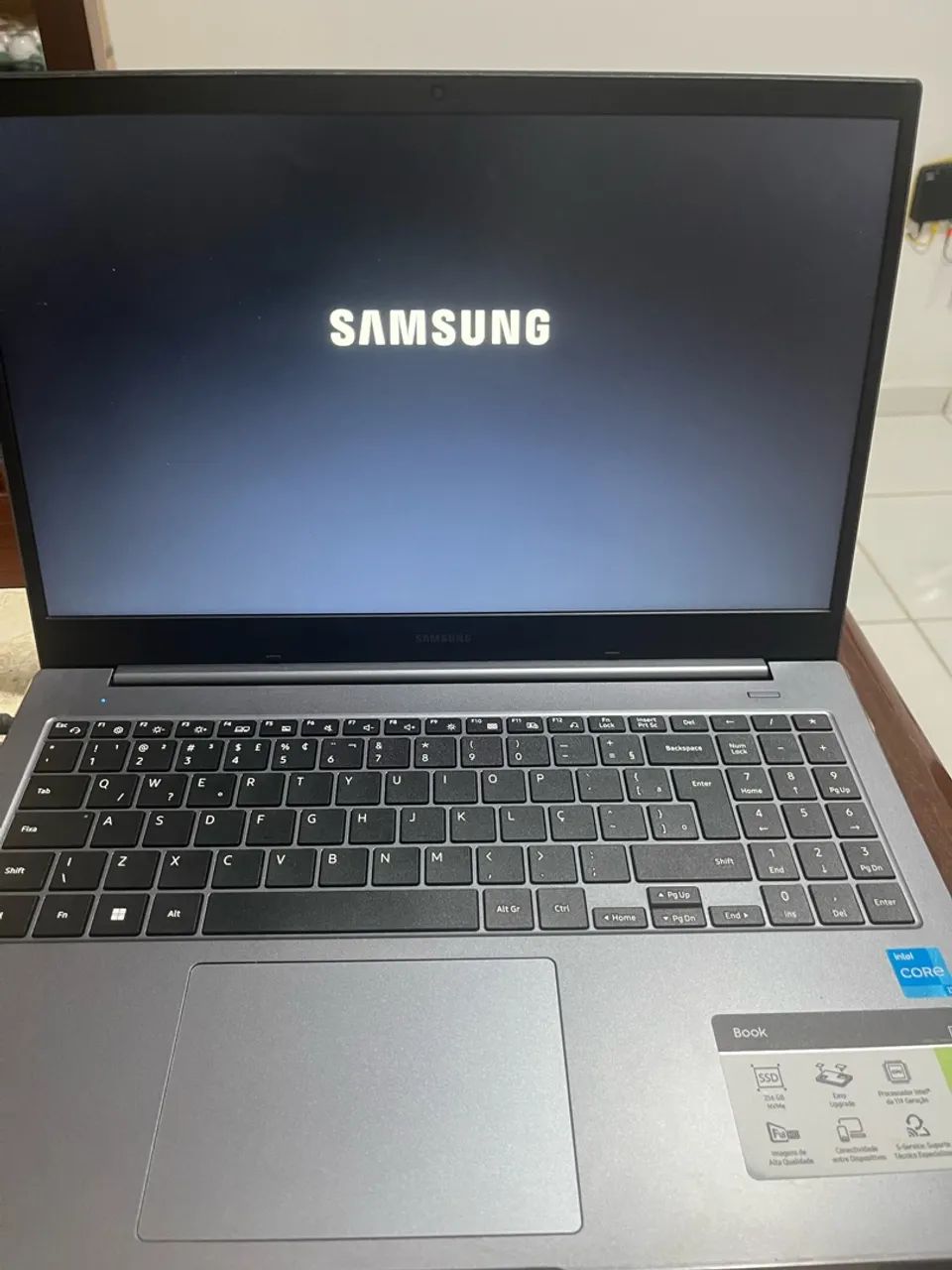 Notebook samsung 256GB
