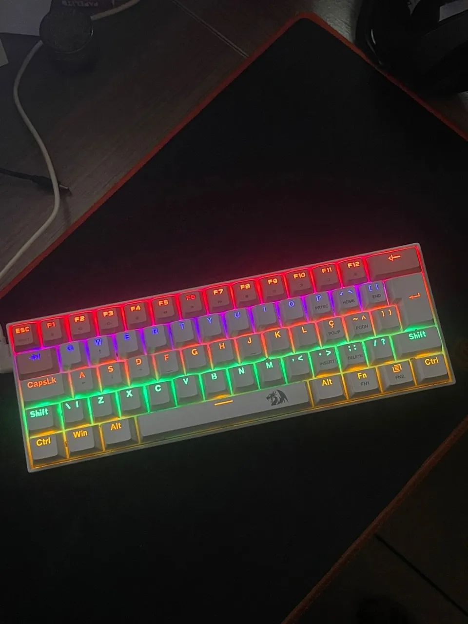 Teclado Mecânico Gamer Redragon Rainbow  - Foto 6