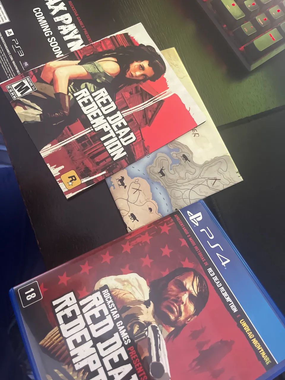 Red dead redemption PS4 - Com MAPA - Foto 2