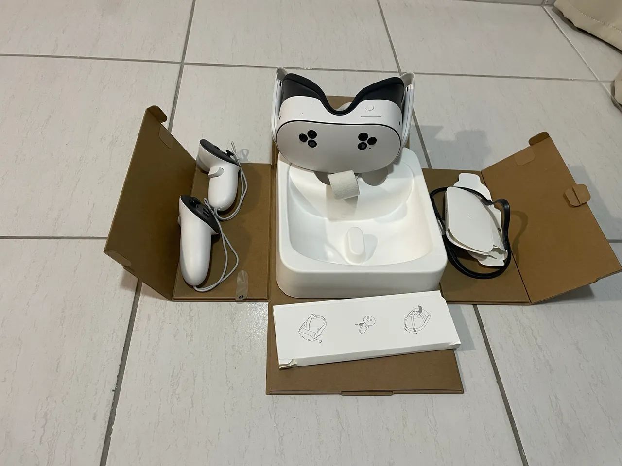 Meta Quest 3S 128GB óculos realidade virtual VR - Foto 3