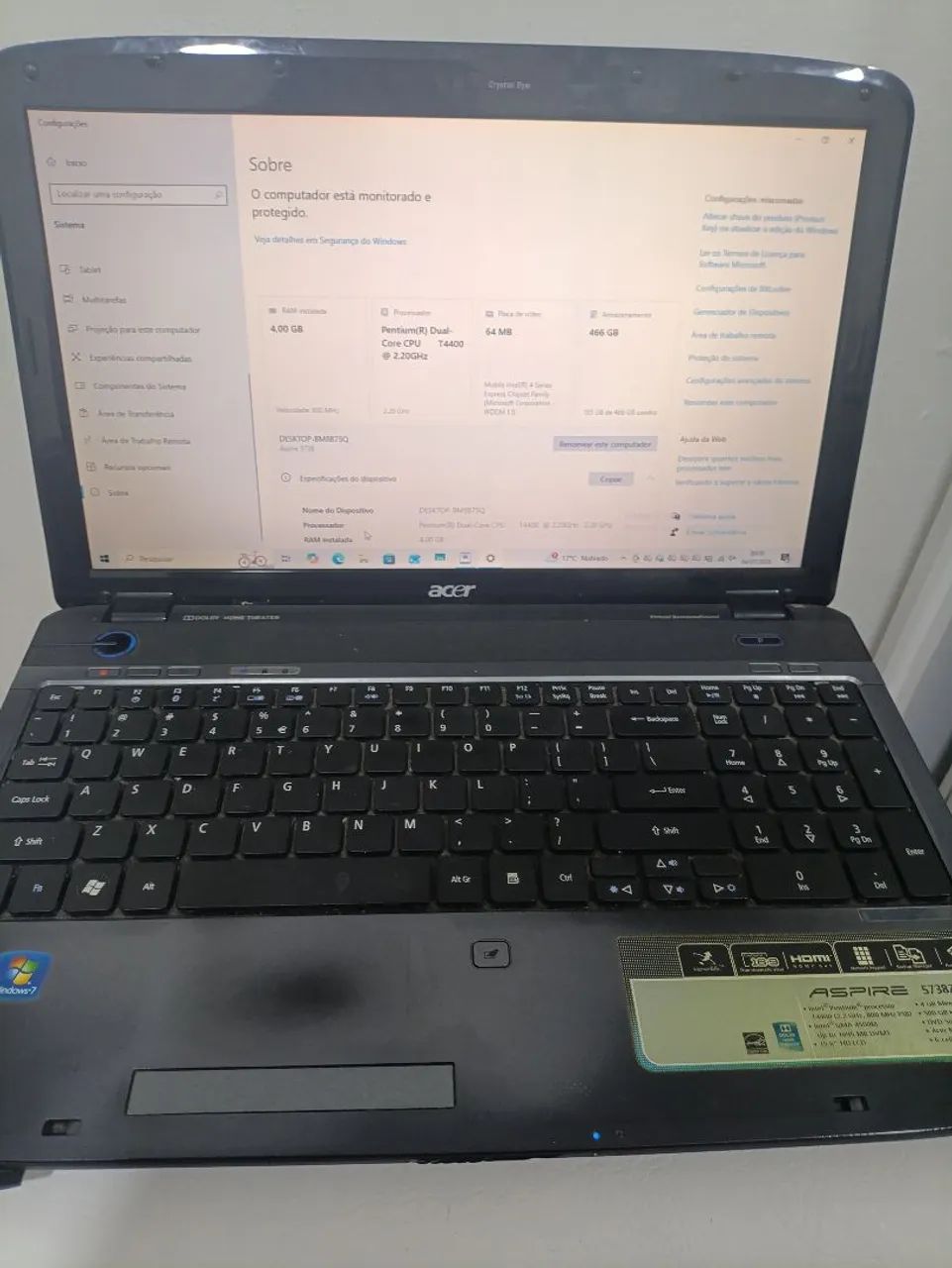 Notebook Acer 
