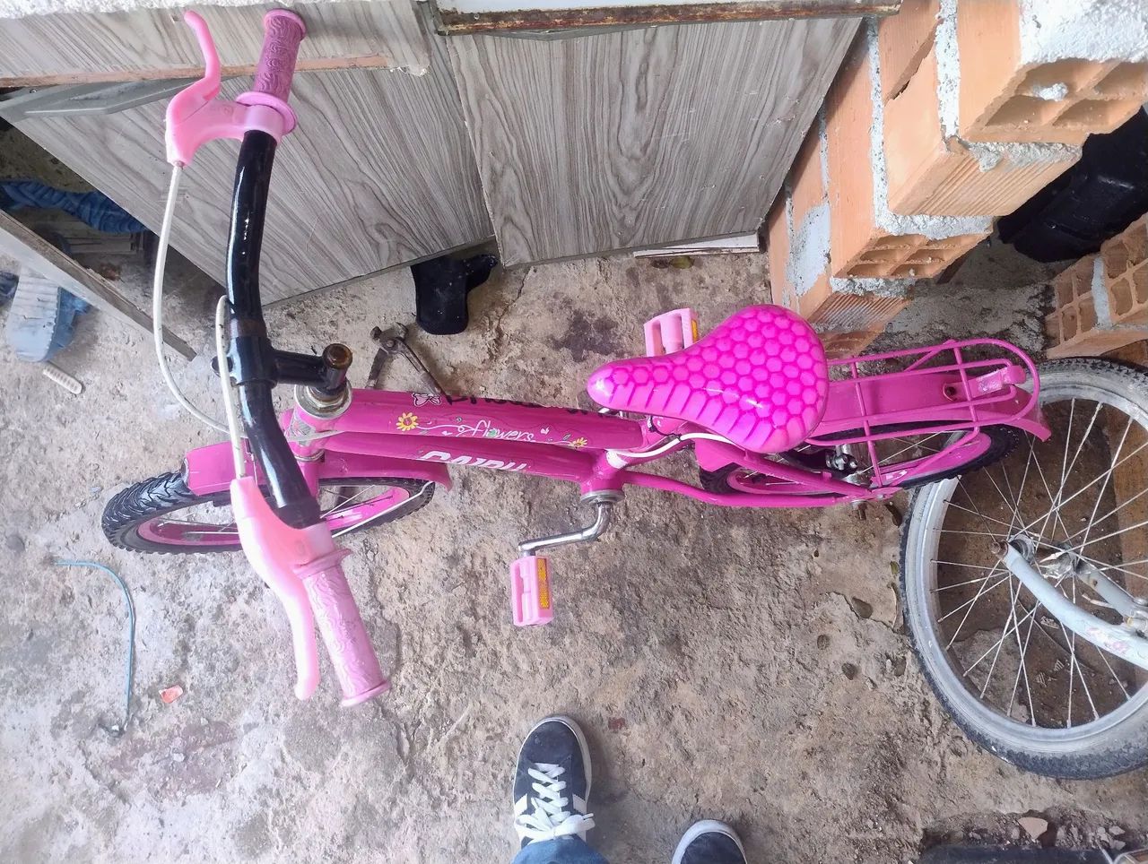 Bicicleta com garupa infantil  - Foto 3