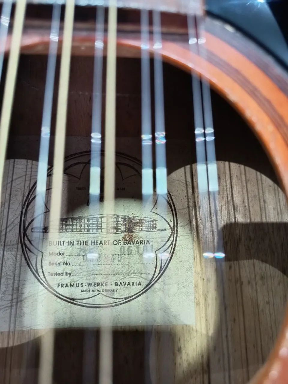Violão Framus 12c 1965 - Foto 3
