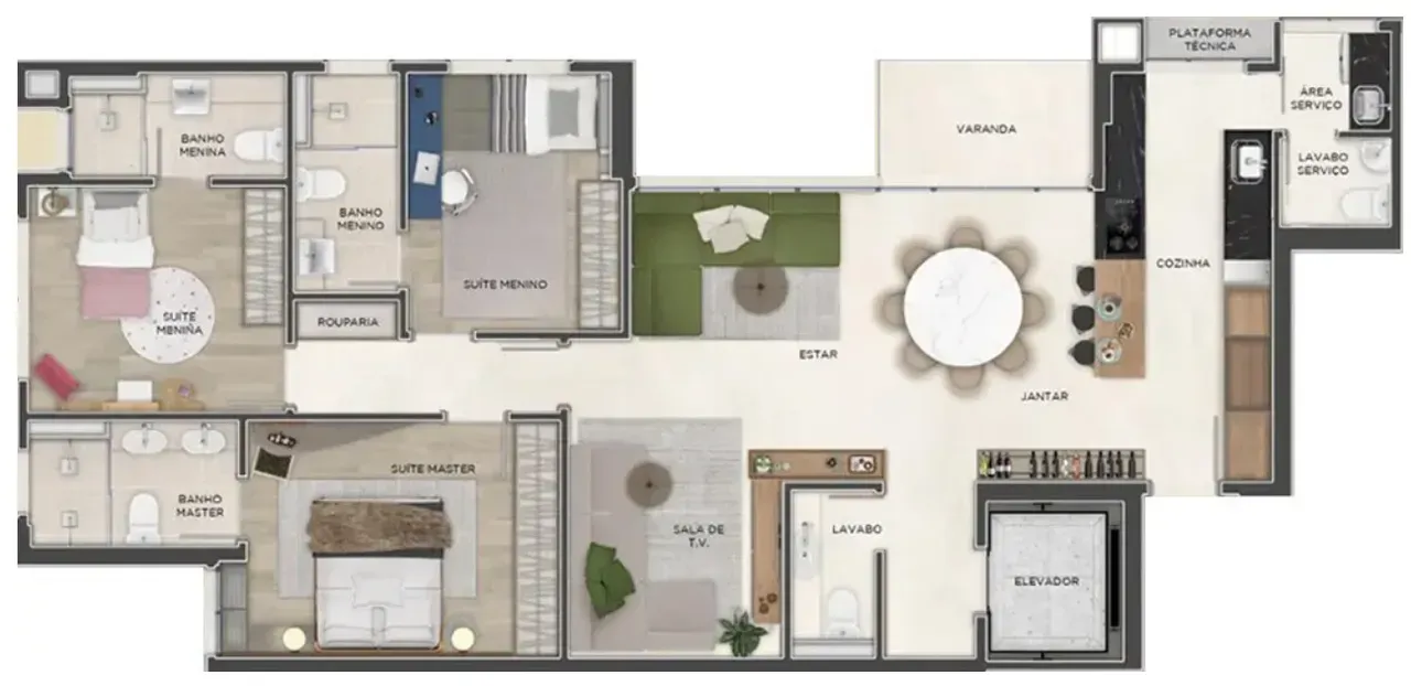 PLANTA 116m²