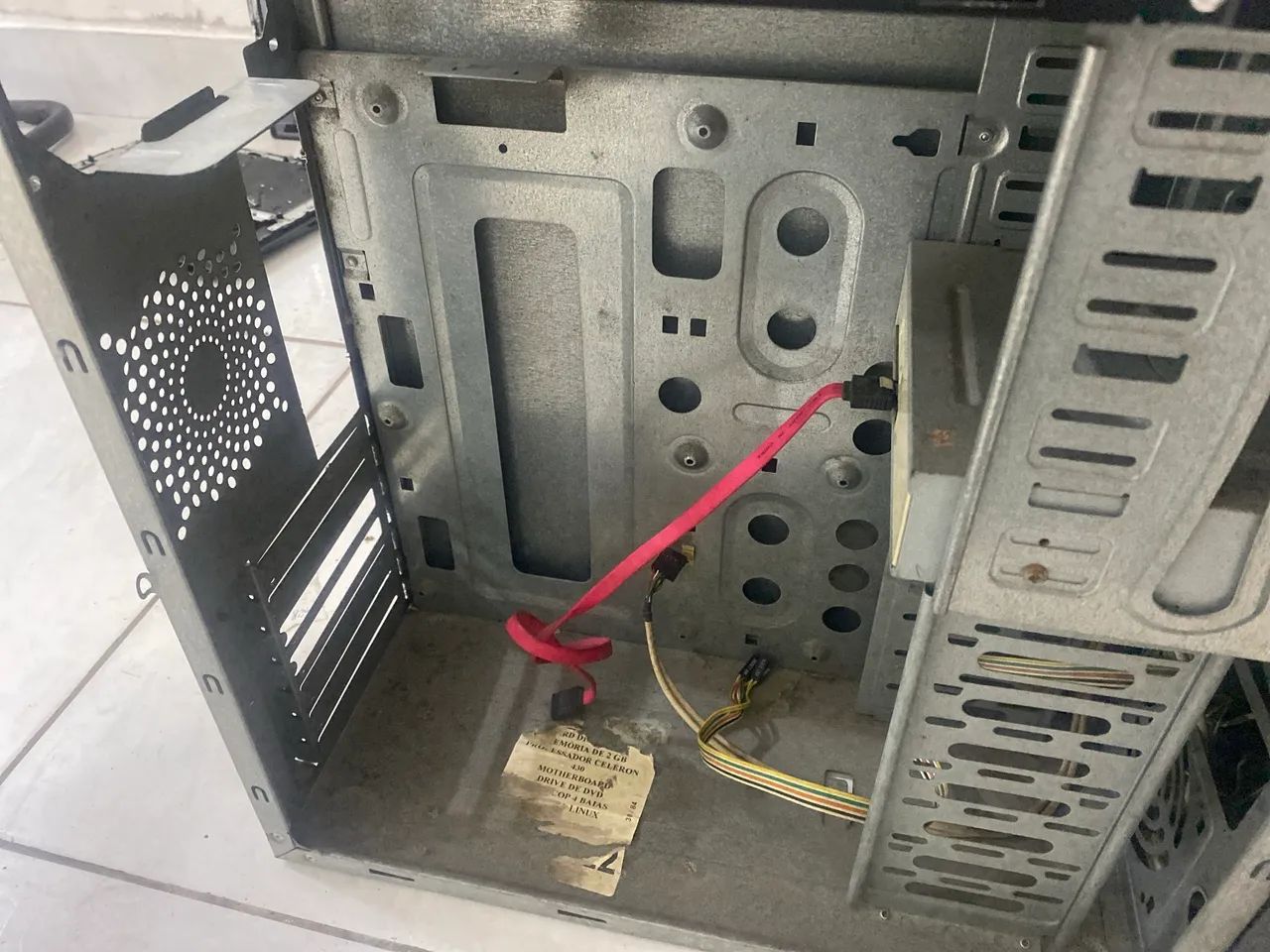 GABINETE BLACK COM FONTE DE 200W - Foto 4