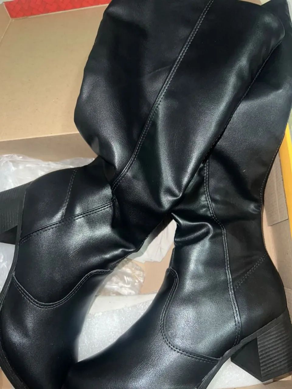 Bota preta cano alto! - Foto 4