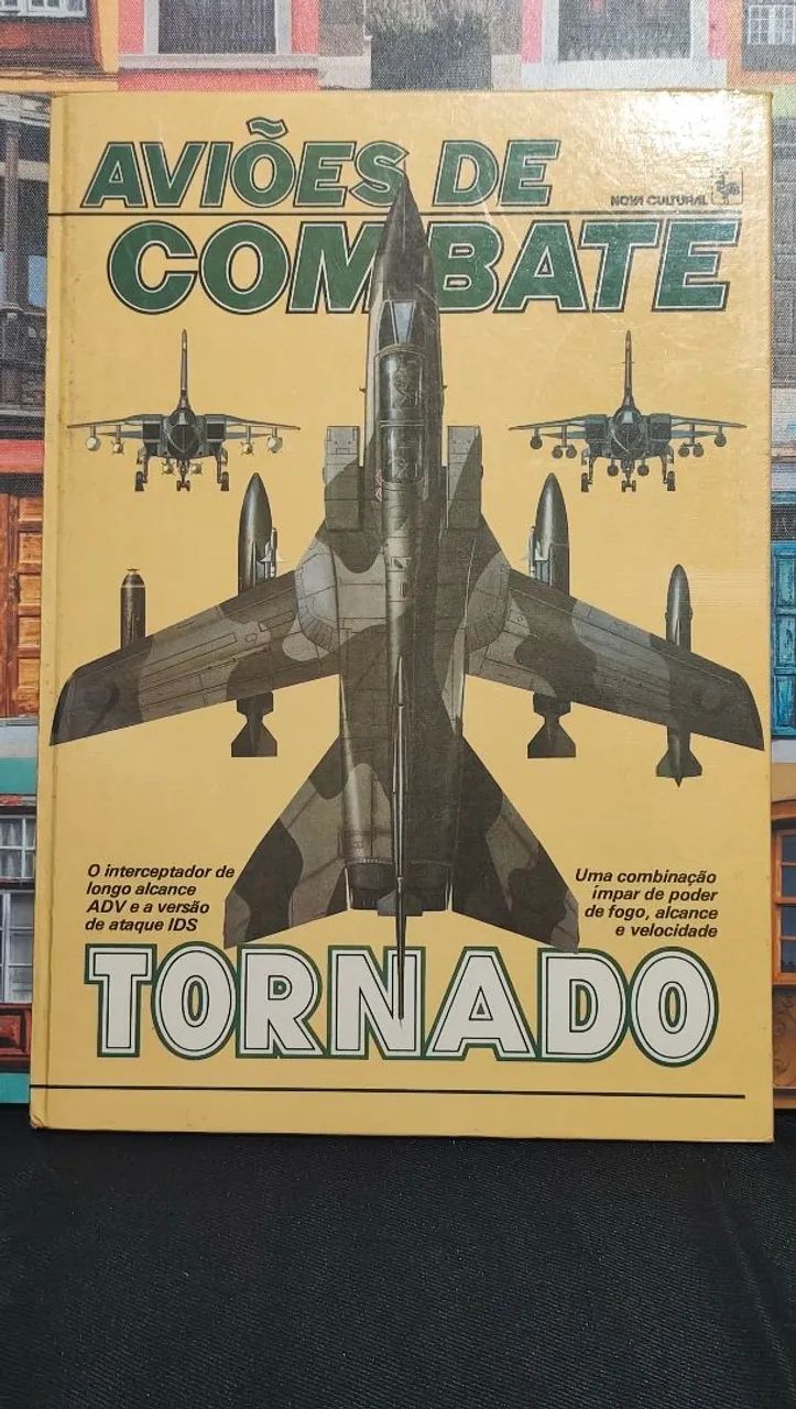 Livro Aviões de Combate - Tornado