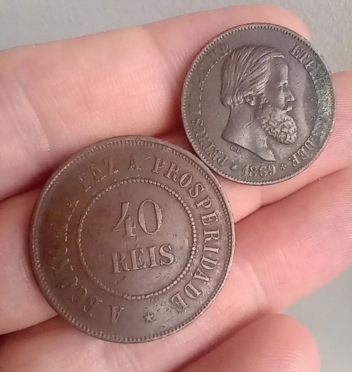 Moedas antigas 