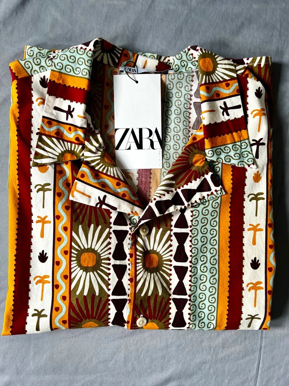 Camisa P Masculina Zara - Foto 4