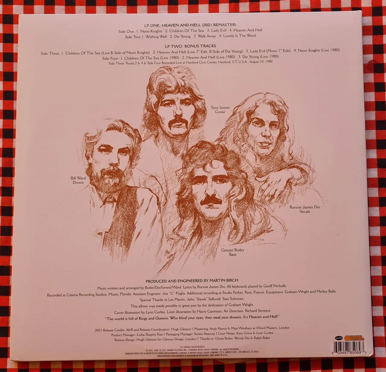 Lp Black Sabbath Heaven and Hell duplo, capa dupla 180g remasterizado - Foto 2