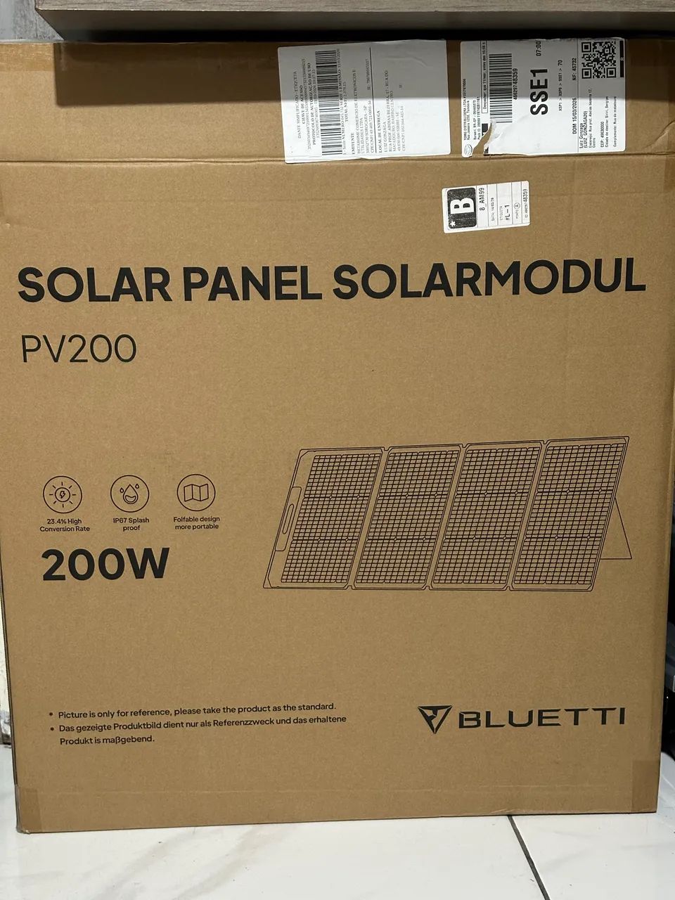 Placas solar portátil 200w - Foto 3