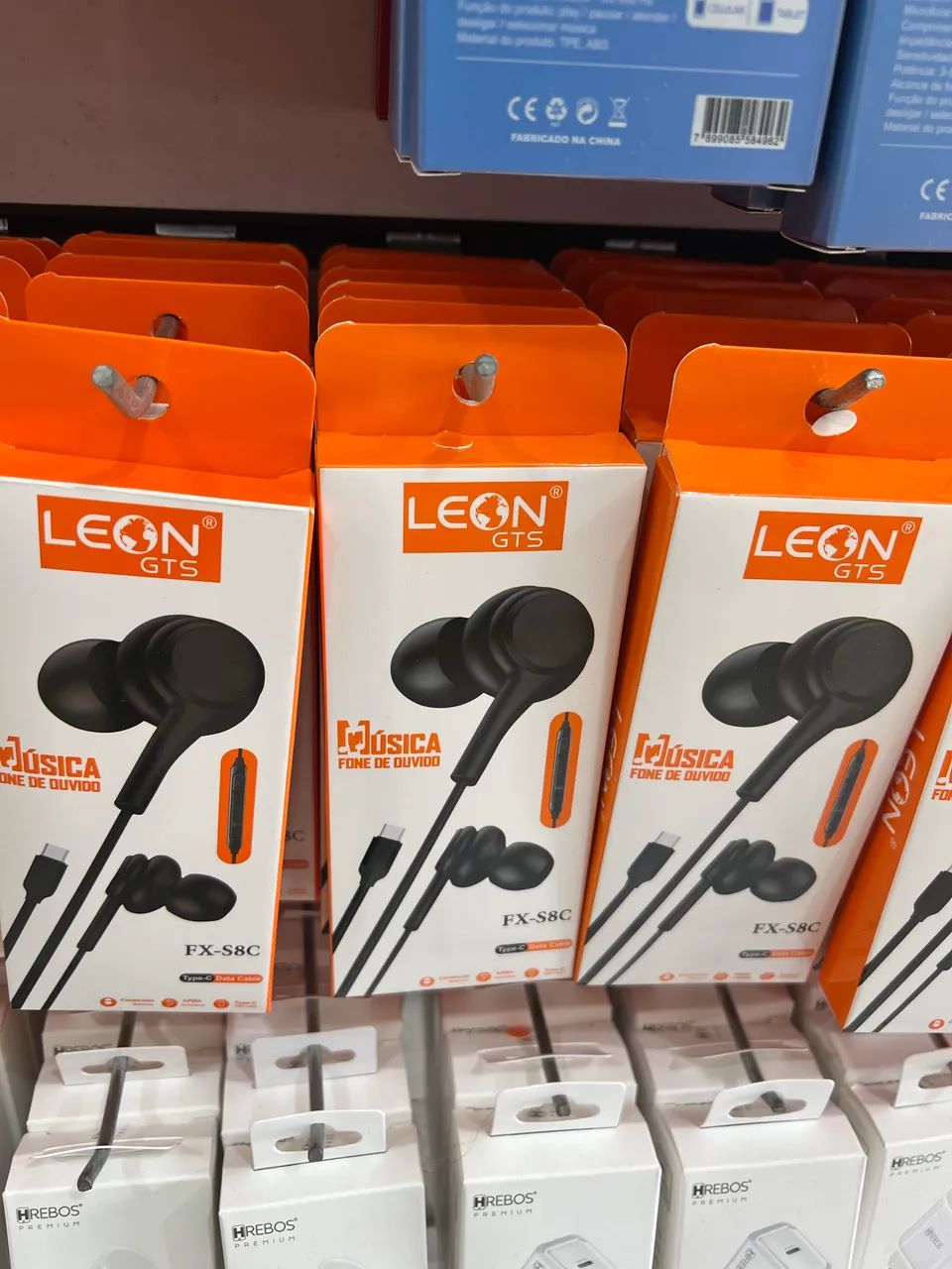 Fones De Ouvido Usb-c Tipo C Com Microfone Integrado Som Estéreo Alta Qualidade  - Foto 2