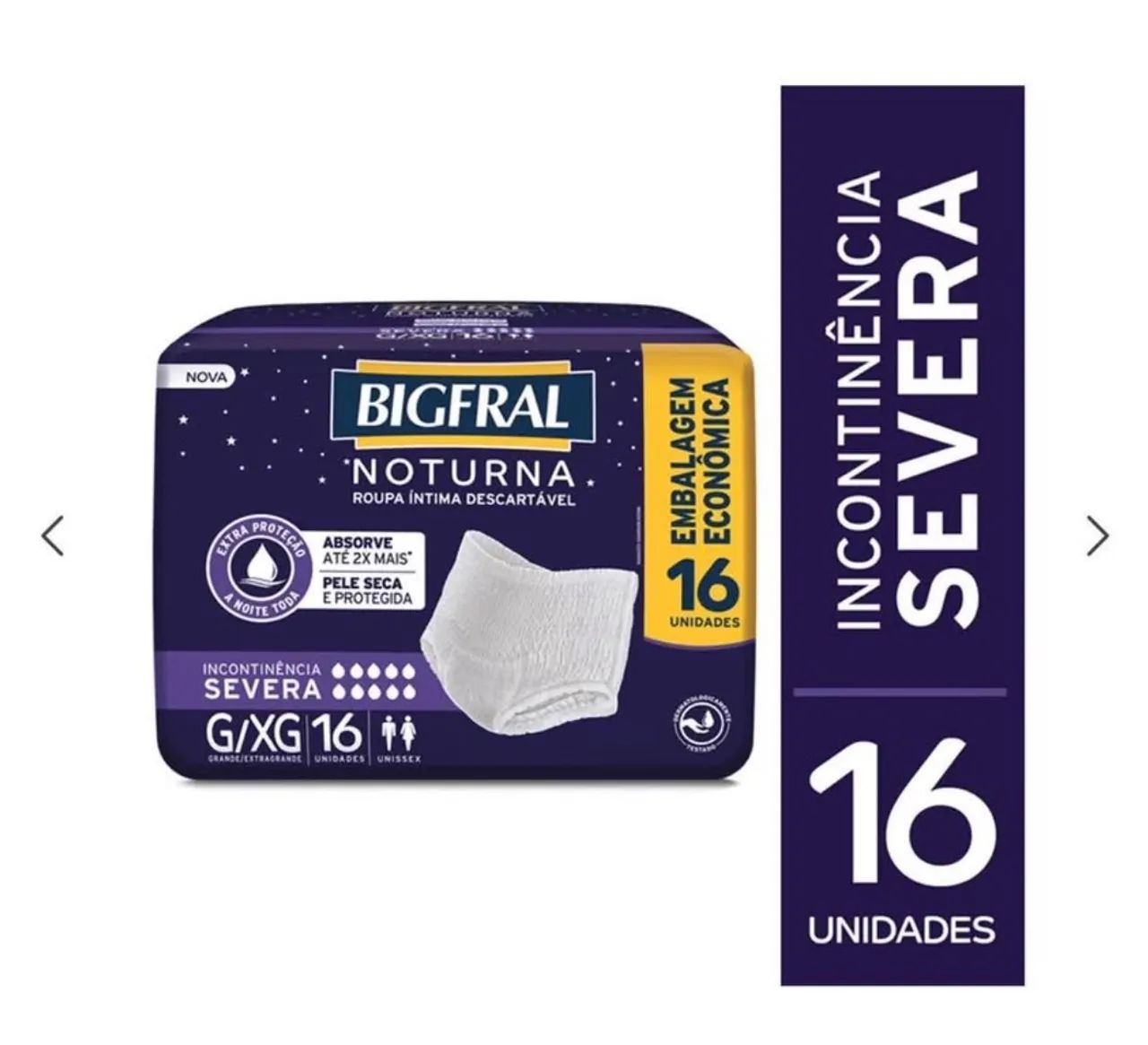 Fralda Geriátrica Noturna 