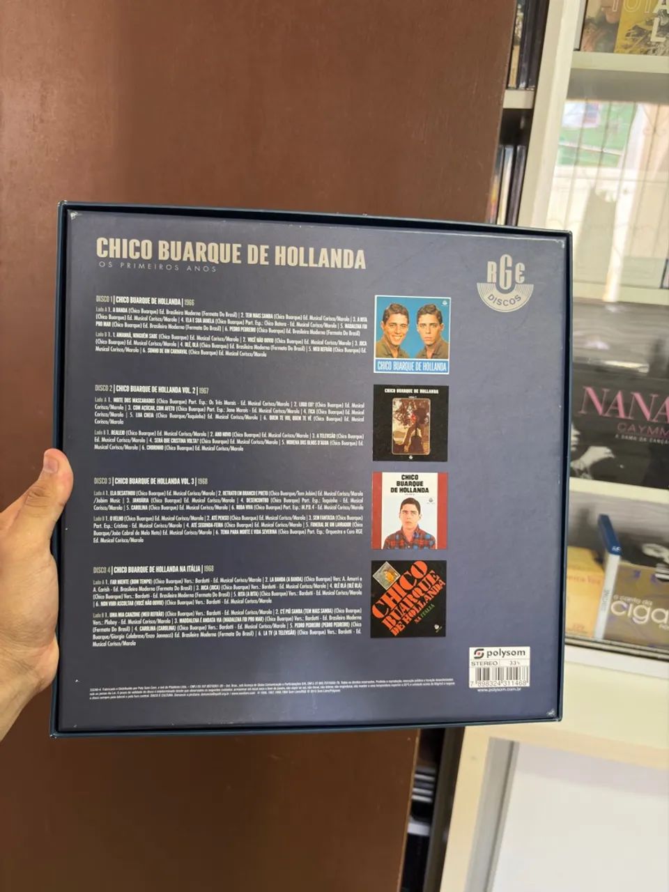 Lp Chico Buarque- Box com 4 discos - Foto 4
