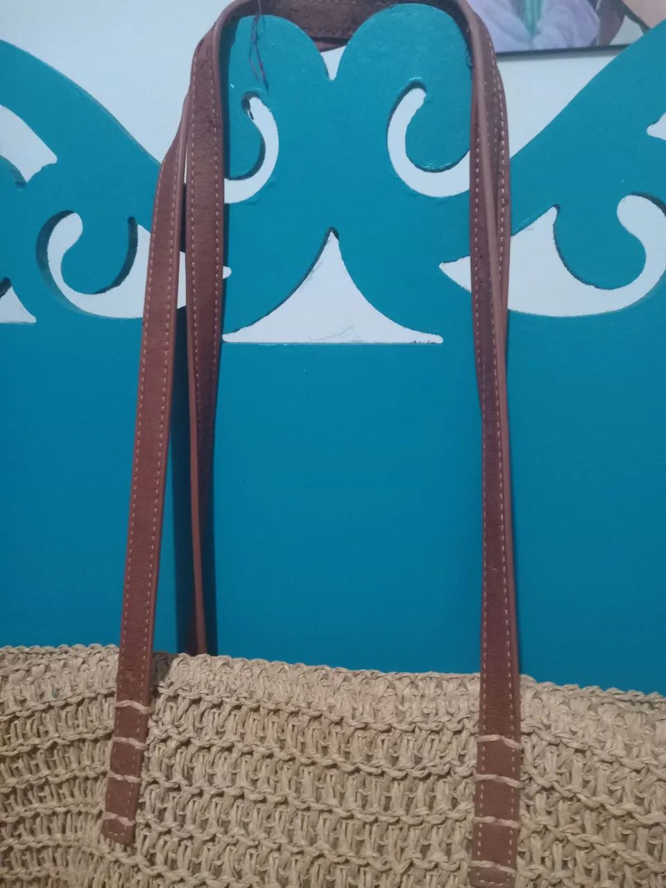 Bolsa shopper texturizada bege - Foto 2