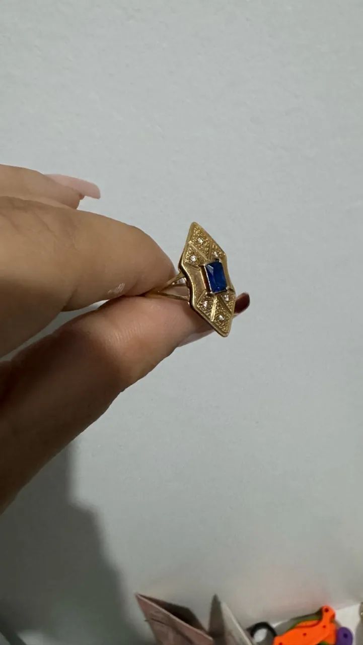 Vendo marquise de ouro 18k - Foto 3